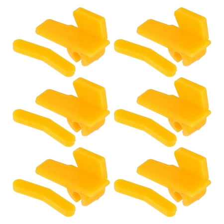 Unique Bargains 6 Sets Tire Changer Insert Tire Demount Head Tire Machine Guard Wheel Side Protector 1.65"x0.63"x1.06"