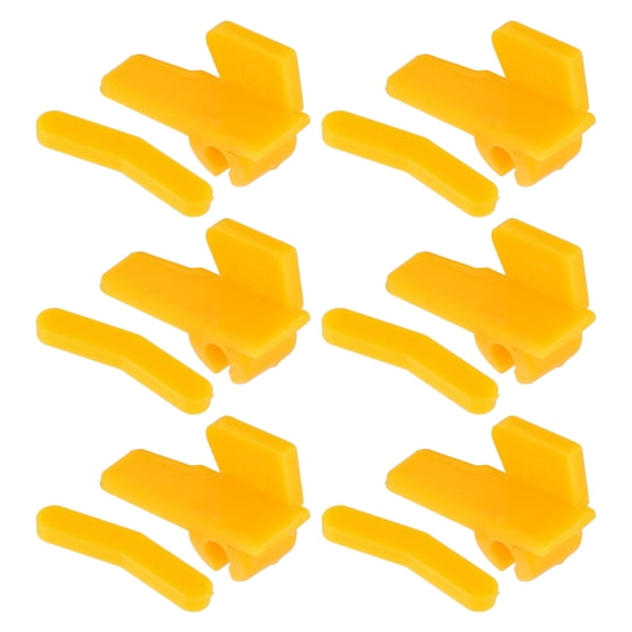 Unique Bargains 6 Sets Tire Changer Insert Tire Demount Head Tire Machine Guard Wheel Side Protector 1.65"x0.63"x1.06"