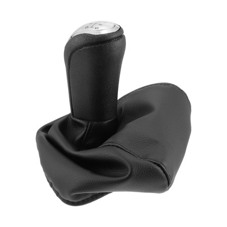 Unique Bargains 6 Speed Manual Gear Shift Knob Transmission Gear Shifter for Mercedes for Benz A-Class W168 1997-2004 Black