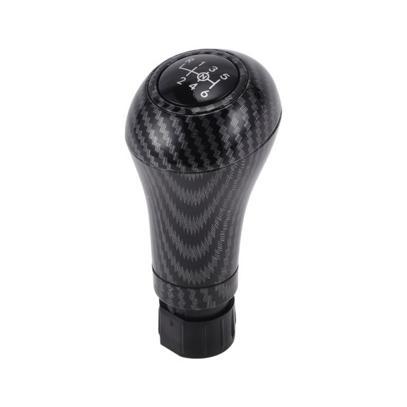 Unique Bargains 6 Speed Manual Gear Shifter Knob - Car Stick Shift Knob - for Mercedes-Benz C-Class W204 2007-2014 Plastic Black - 1 Pc