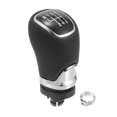 thumbnail image 1 of Unique Bargains 6 Speed Manual Gear Shifter Knob - Stick Shifter Lever Knob - for Skoda Octavia II Faux Leather 1 Pc, 1 of 6