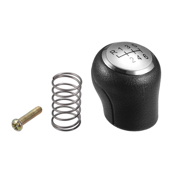 Unique Bargains 6 Speed Manual Shift Knob - Stick Shifter Lever Knob - for VW Transporter T5 & T5.1 Plastic Black 1 Set