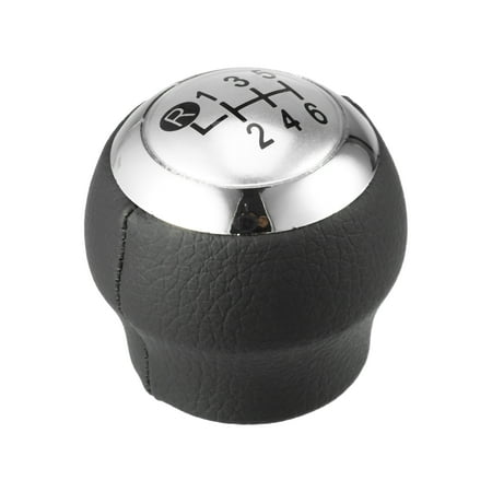 Unique Bargains 6 Speed Manual Transmission Shift Knob Car Shift Knob Head Lever Shifter for Toyota for Corolla 07-13