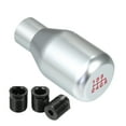 thumbnail image 1 of Unique Bargains 6 Speed Universal Car Auto Gear Shift Knob Stick Shifter Handle Car Interior Shift Knob Silver Tone, 1 of 6