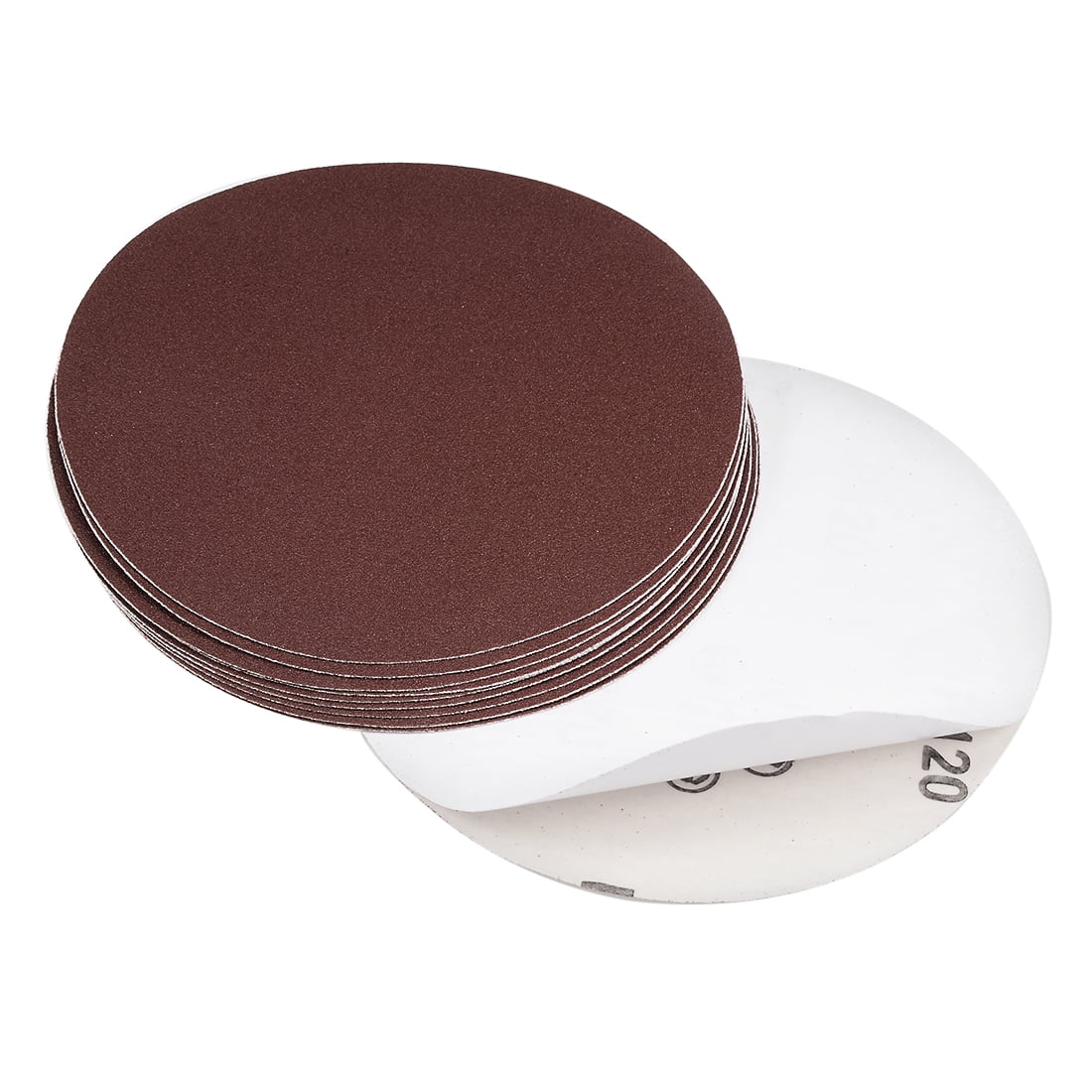 Unique Bargains 6inch 120Grits PSA Sanding Disc, AdhesiveBacked