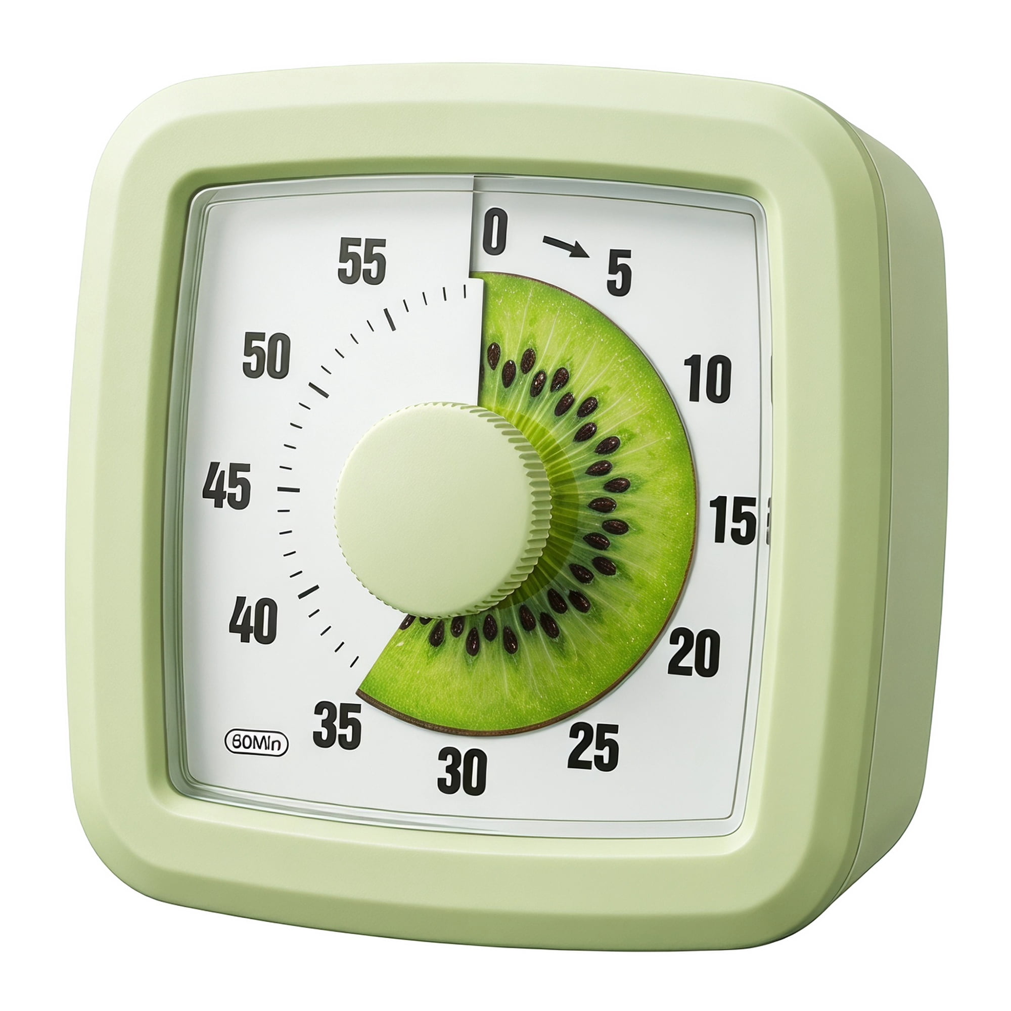 Unique Bargains 60 Minute Digital Visual Timer with Loud Alarm for Studying Green A