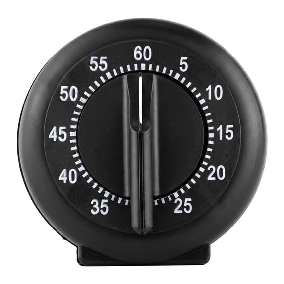 Unique Bargains 60 Minute Kitchen Digital Visual Timer for Cooking Black-B