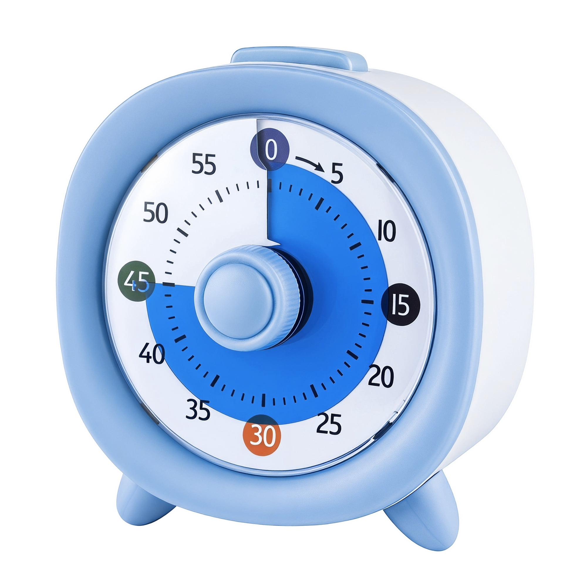 Unique Bargains 60 Minute Kitchen Digital Visual Timer for Studying Blue-B