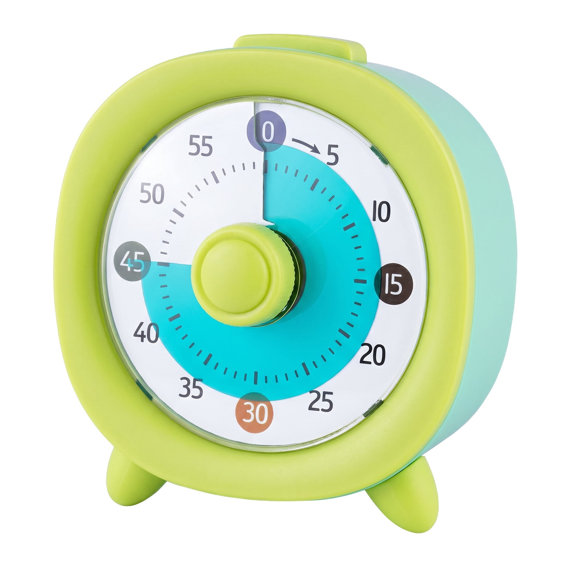 Unique Bargains 60 Minute Kitchen Digital Visual Timer for Studying Green
