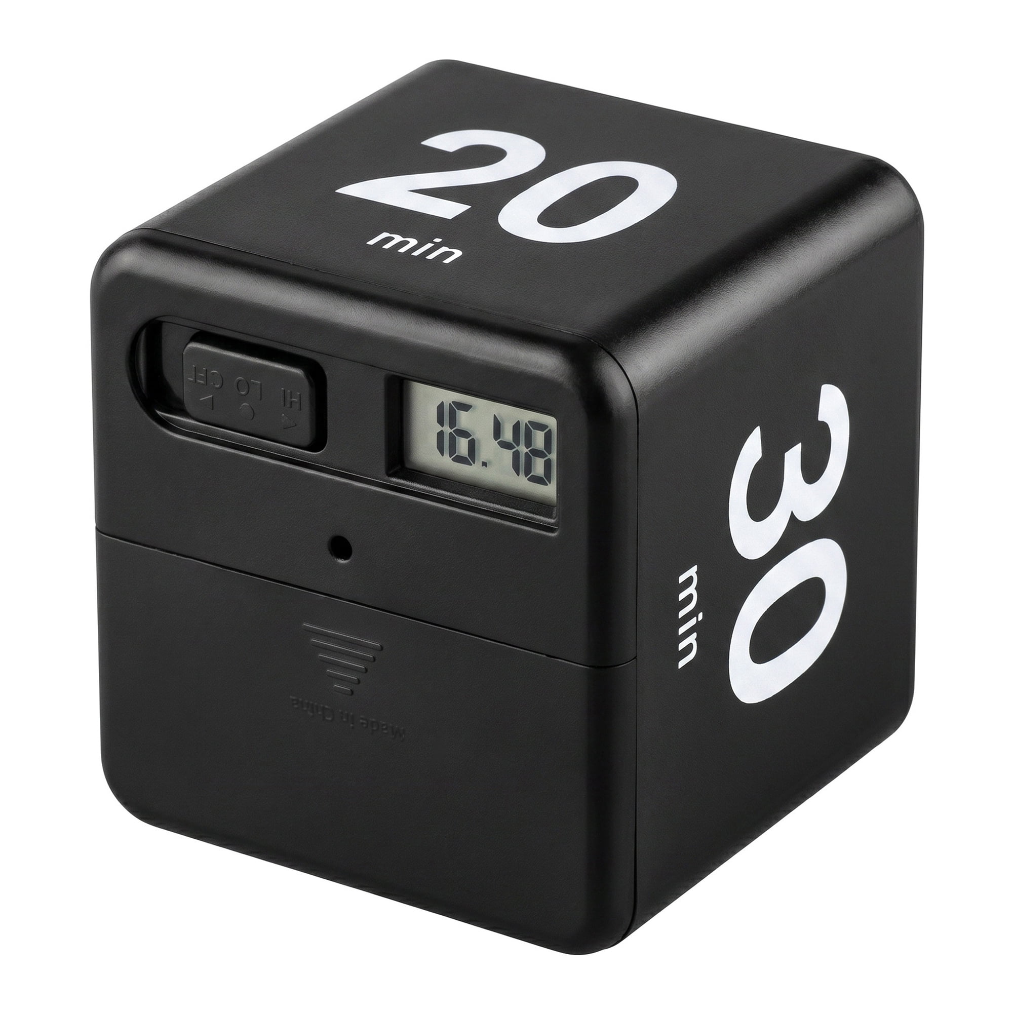 Unique Bargains 60 Minute Kitchen Timer Digital Visual Timer for Students and Adult Black