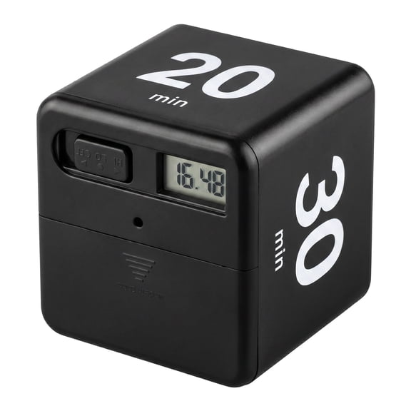 Unique Bargains 60 Minute Kitchen Timer Digital Visual Timer for Students and Adult Black