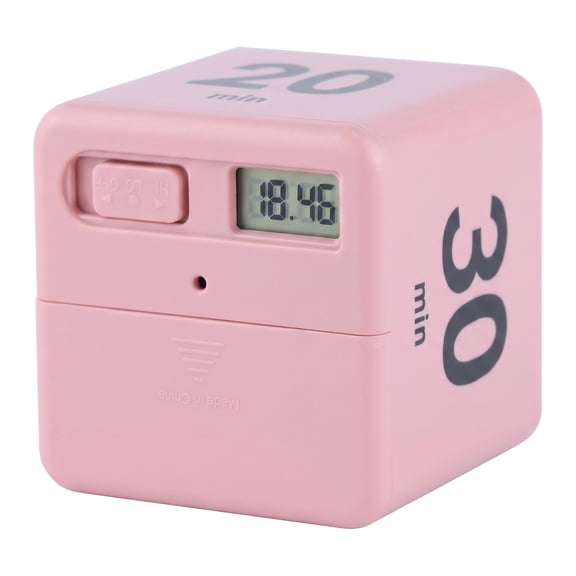 Unique Bargains 60 Minute Kitchen Timer, Digital Visual Timer for Students and Adults Pink