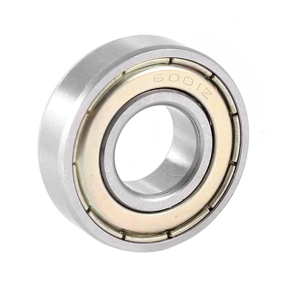Unique Bargains 6001Z Shielded Single Row Deep Groove Ball Bearing 12mm x 28mm x 8mm