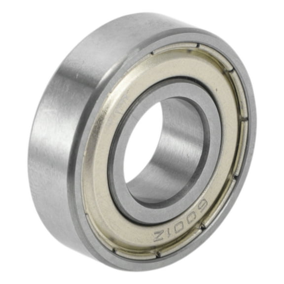 Unique Bargains 6001ZZ Deep Groove Ball Bearings 12x28x8mm P5 Double Metal Seal Lubricated Bearings 1 Pc Car Scooter Skateboard Wheel Universal Silver Tone