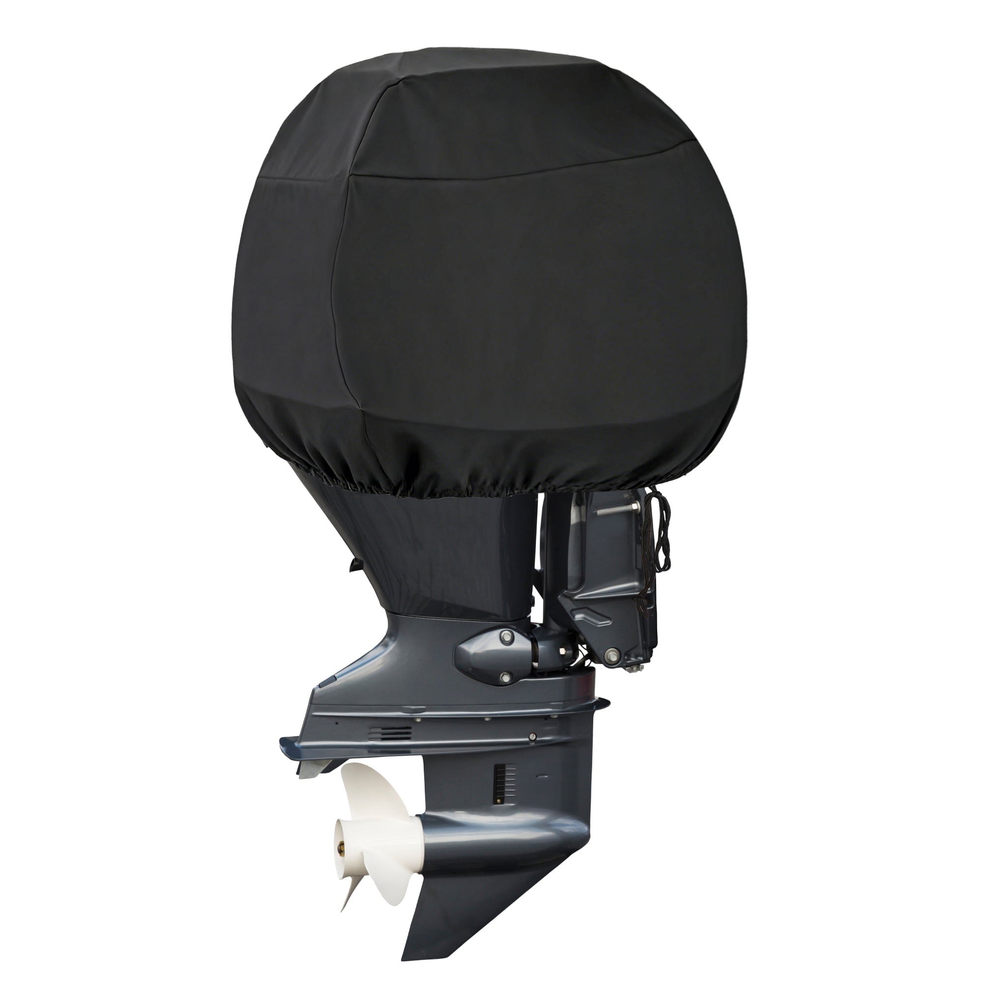 Unique Bargains 600D Oxford Heavy Duty Waterproof Boat Semi Cover 100-150 HP