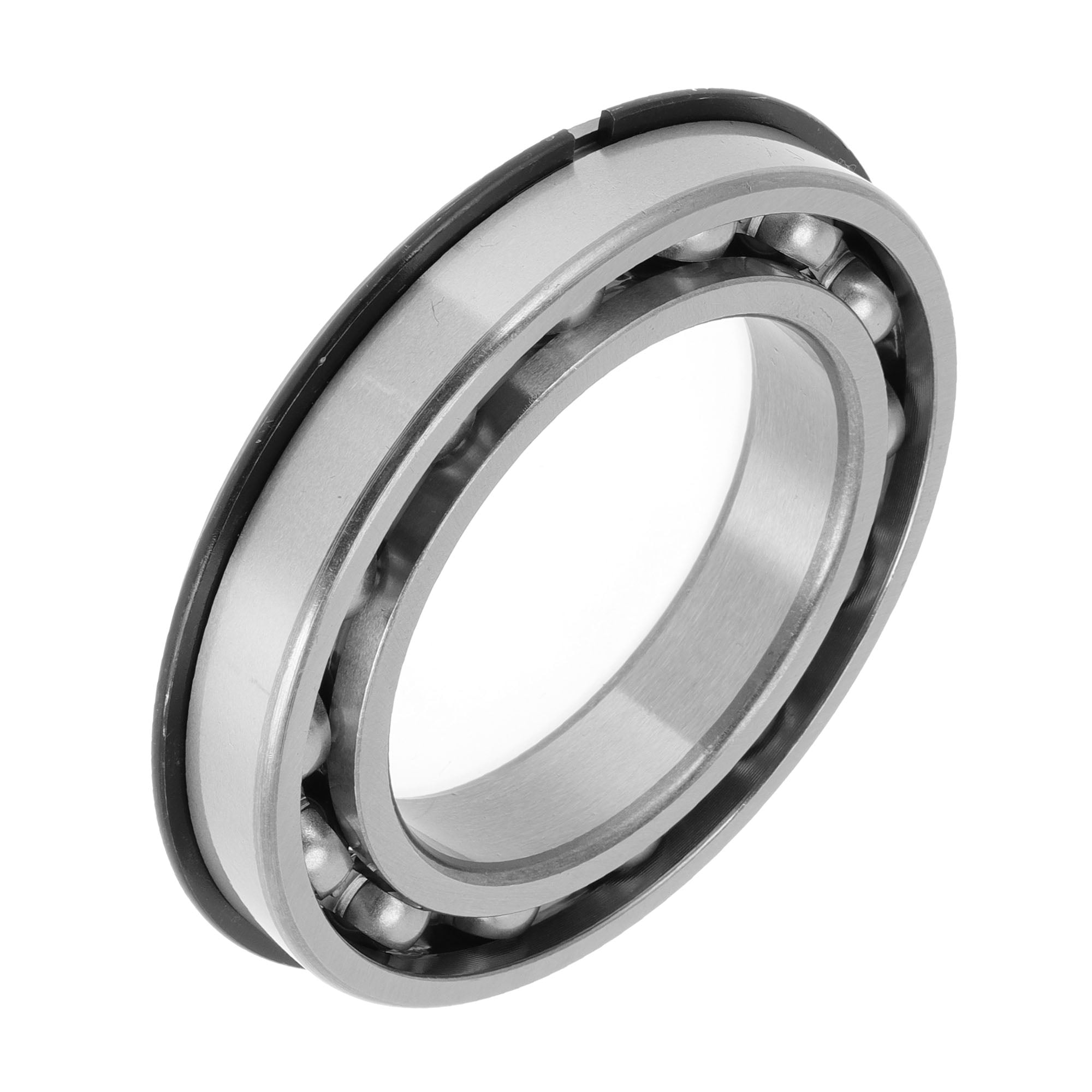Unique Bargains 6015NR Deep Groove Ball Bearings 75x115x20mm P6 Open Type Lubricated Bearings 1 Pc Car Scooter Skateboard Wheel Universal Silver Tone