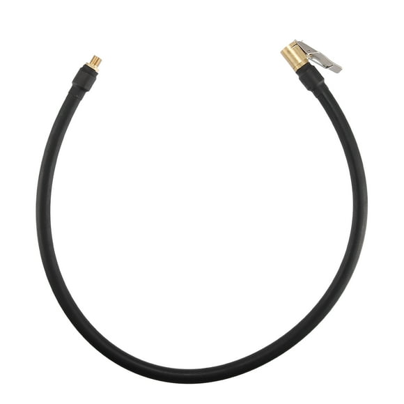 Unique Bargains 60cm 24" Tire Valve Stem Extension Inflator Extension Hose Universal Fit for Car Bicycle Quick Connect