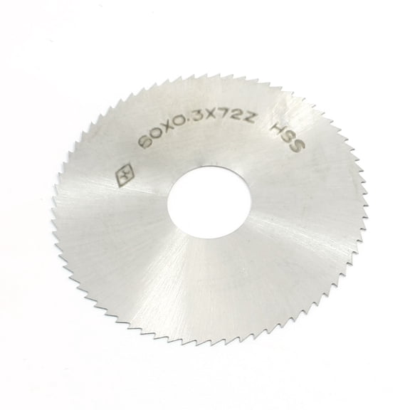 Unique Bargains 60mm OD 0.3mm Thick 16mm Arbor 72 Teeth Circle Mill Cutter Slitting Saw