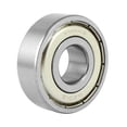 Unique Bargains Steel 6201Z Deep Groove Ball Bearing 12mm x 32mm x 10mm ...