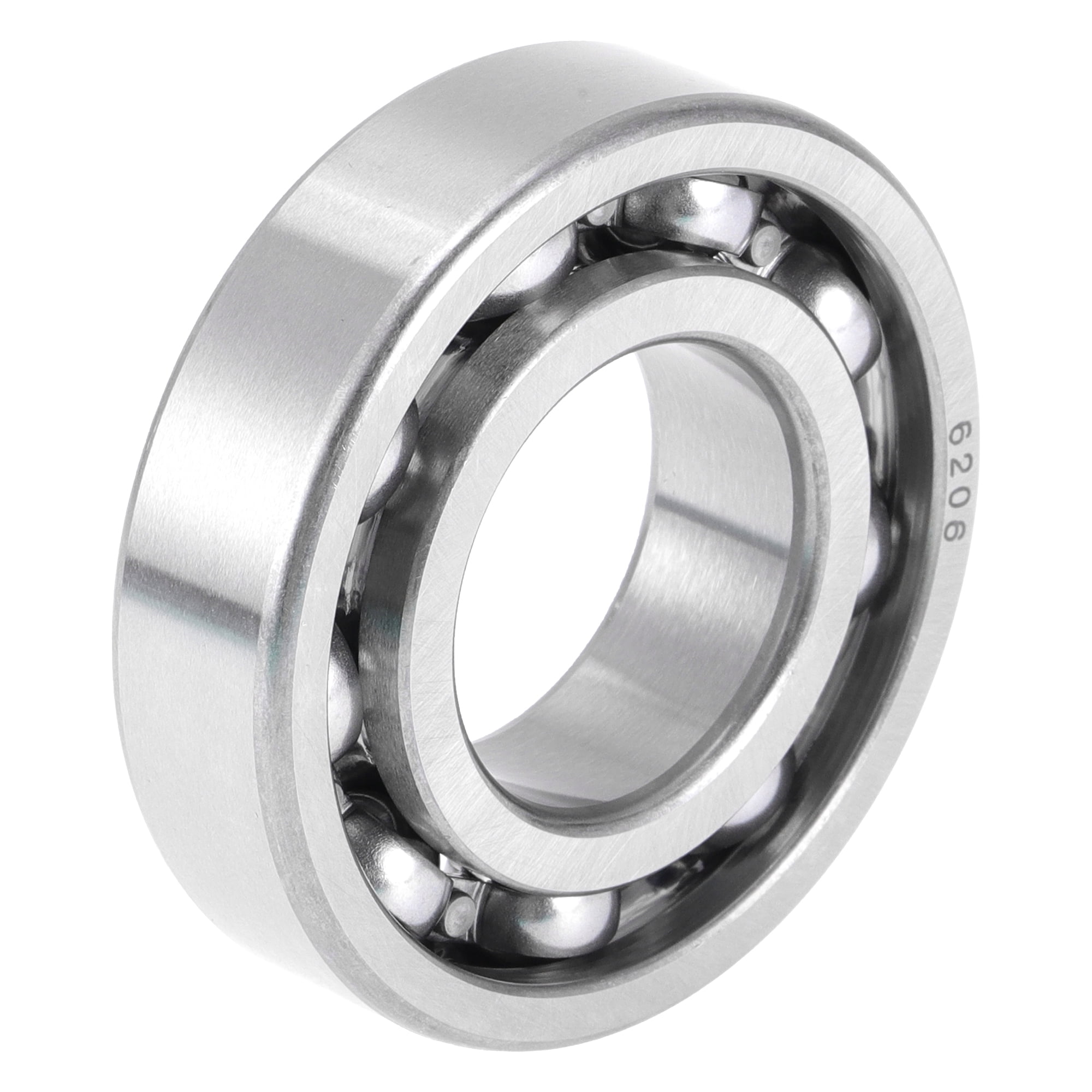 Unique Bargains 6206 Deep Groove Ball Bearings 30x62x16mm 1 Pc Lubricated Bearings Scooter Skateboard Wheel