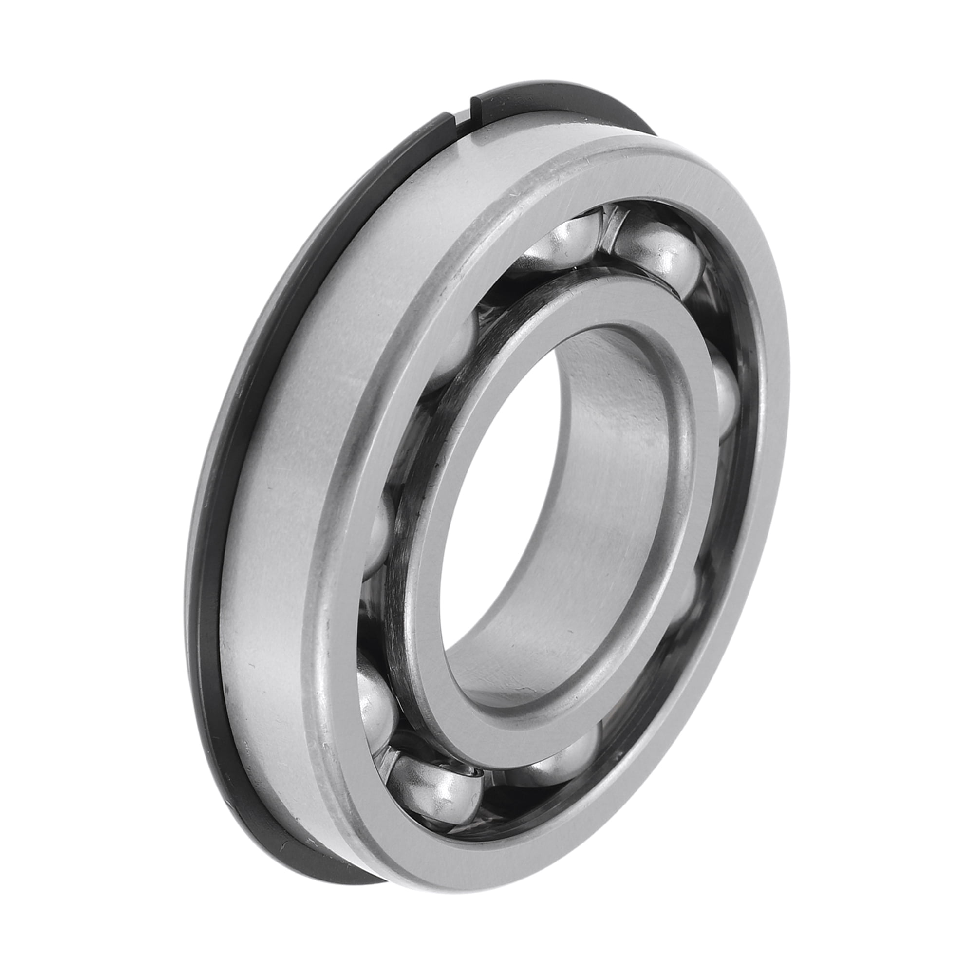 Unique Bargains 6208NR Deep Groove Ball Bearings 40x80x18mm P0 Open Type Lubricated Bearings 1 Pc Car Scooter Skateboard Wheel Universal Silver Tone