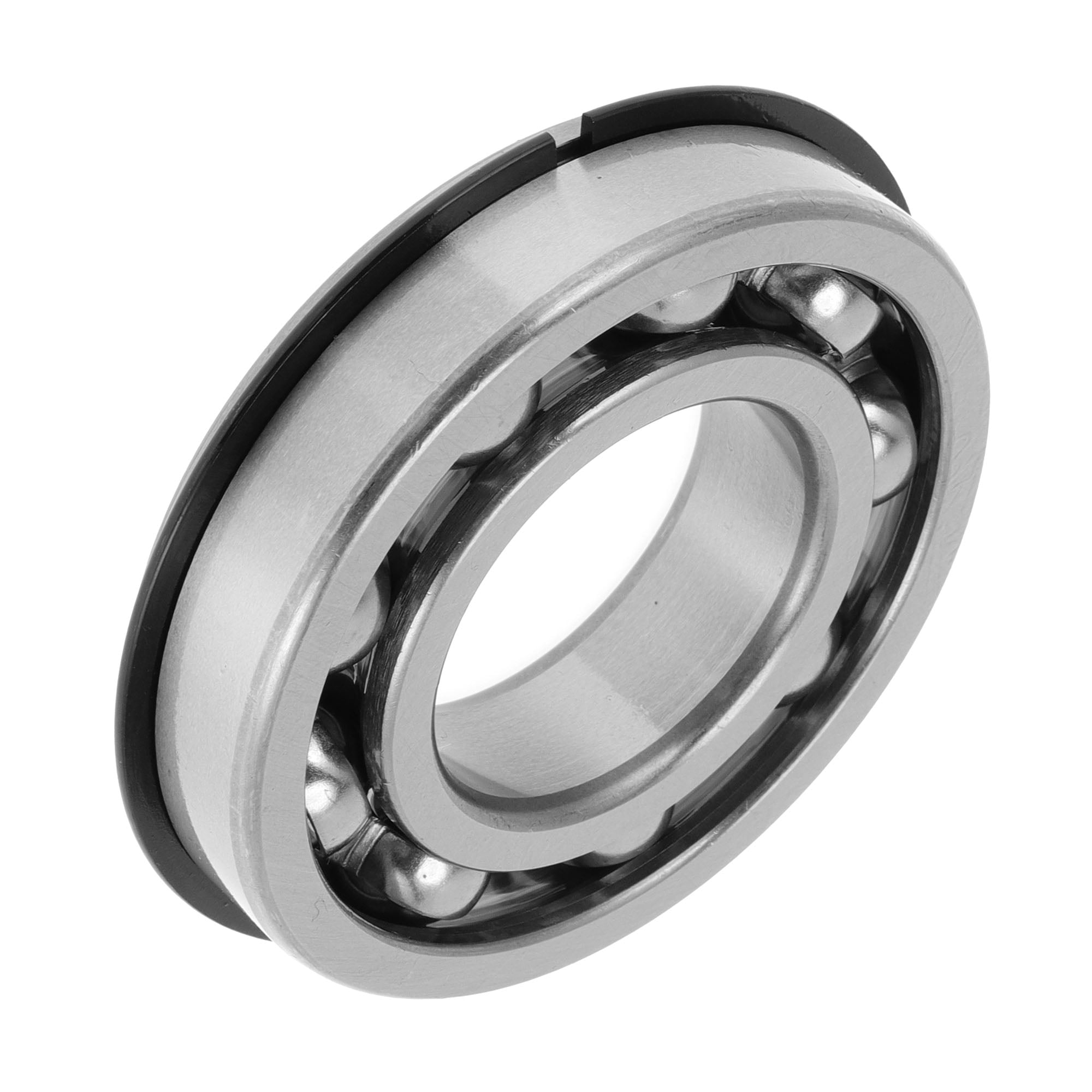 Unique Bargains 6208NR Deep Groove Ball Bearings 40x80x18mm P6 Open Type Lubricated Bearings 1 Pc Car Scooter Skateboard Wheel Universal Silver Tone