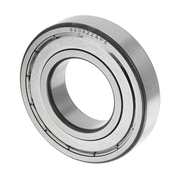 Unique Bargains 6208ZZ Deep Groove Ball Bearings 40*80*18mm 1Pcs Lubricated Bearings SilverTone Scooter Skateboard Wheel