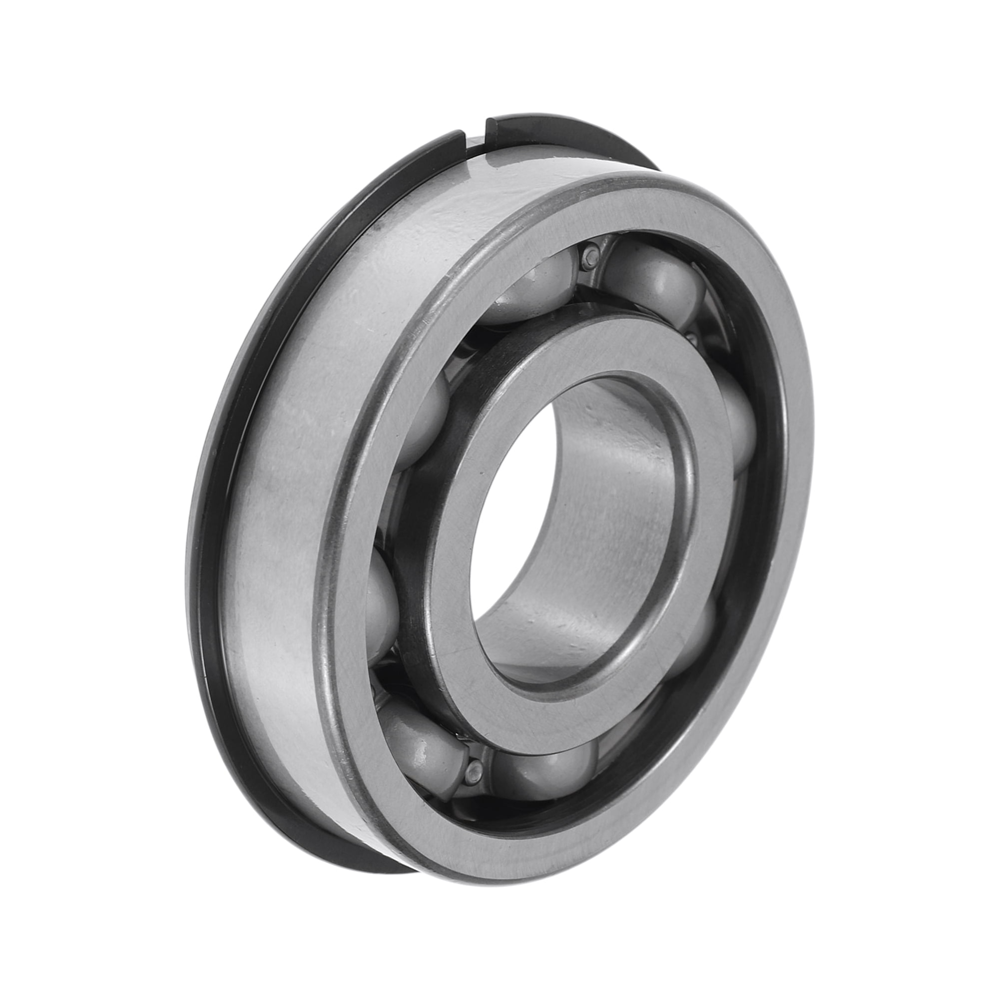 Unique Bargains 63/32NR Deep Groove Ball Bearings 32x75x20mm P0 Open Type Lubricated Bearings 1 Pc Car Scooter Skateboard Wheel Universal Silver Tone