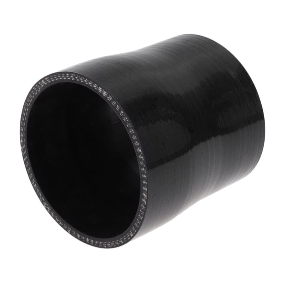 Unique Bargains 63mm to 70mm Straight Coupler Silicone Hose 3-layer Fabric Intercooler Heater Turbocharger Air Intake Pipe Radiator Coolant Tube 76mm Black