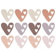 thumbnail image 1 of Unique Bargains 64pcs Heart Shape Wall Stickers Hearts with Mini Heart 11.8" x 8.9", 1 of 8