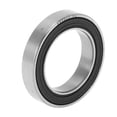 thumbnail image 1 of Unique Bargains 6803VV Deep Groove Ball Bearings P5 17x26x5mm Lubricated Bearings Double Rubber Seal Black Silver Tone Scooter Skateboard Wheel, 1 of 6