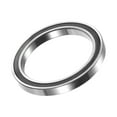 thumbnail image 1 of Unique Bargains 6810-2RS 50x65x7mm Double Rubber Sealed Single Row Deep Groove Ball Bearings Silver Tone, 1 of 6