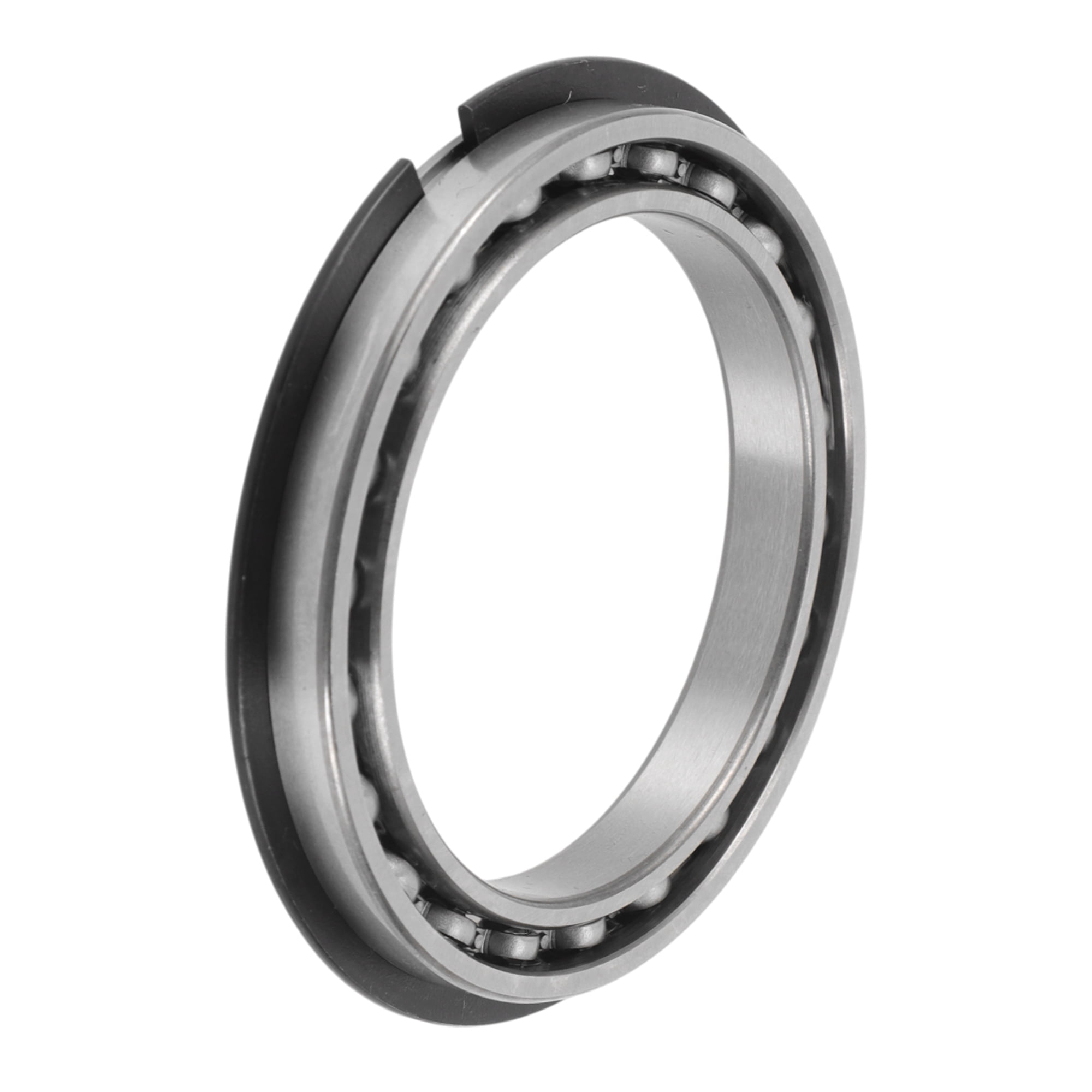Unique Bargains 6811NR Deep Groove Ball Bearings 55x72x9mm P4 Open Type Lubricated Bearings 1 Pc Car Scooter Skateboard Wheel Universal Silver Tone