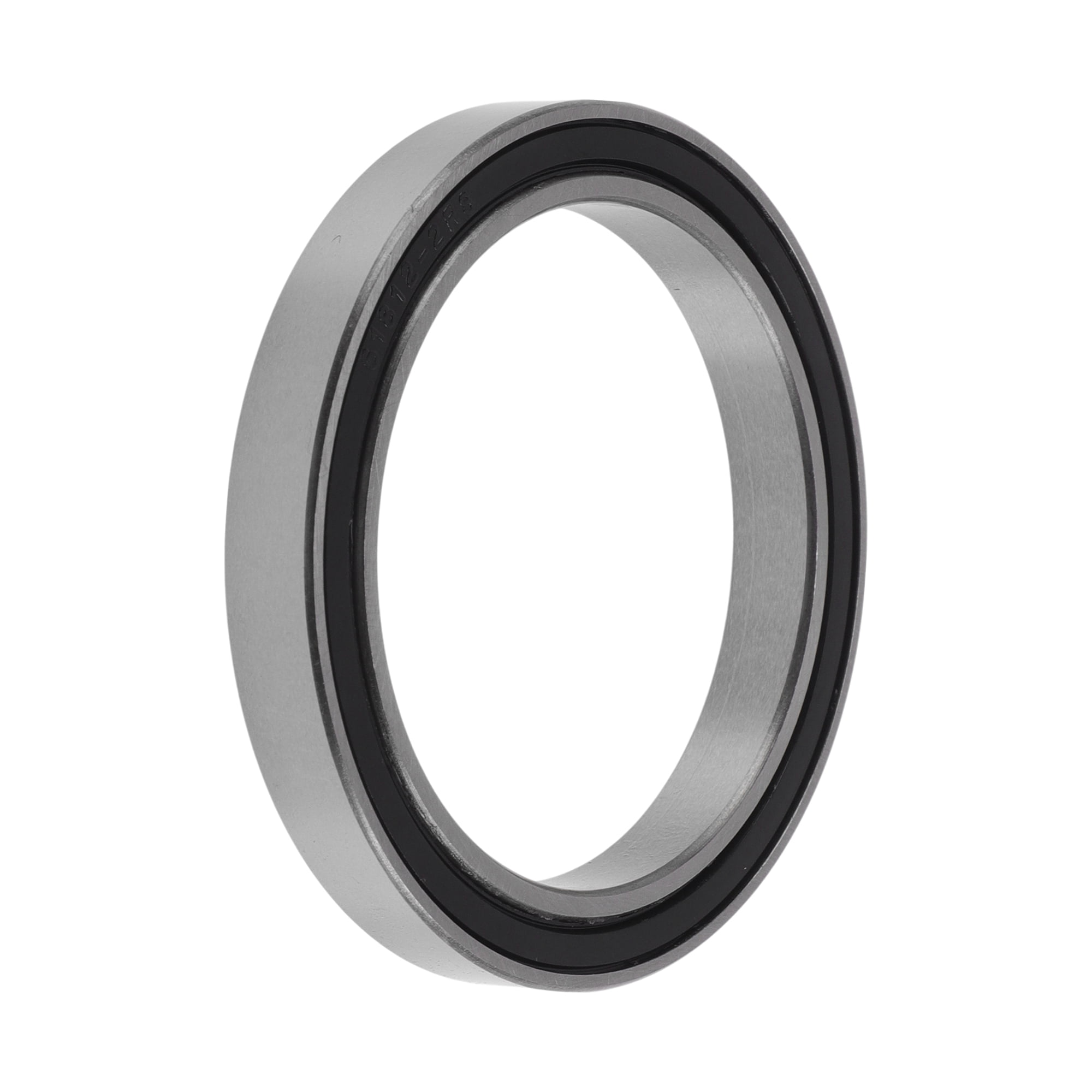 Unique Bargains 6812DD Deep Groove Ball Bearings 60x78x10mm P4 Double Rubber Seal Lubricated Bearings Car Scooter Skateboard Wheel Universal Silver Tone Black
