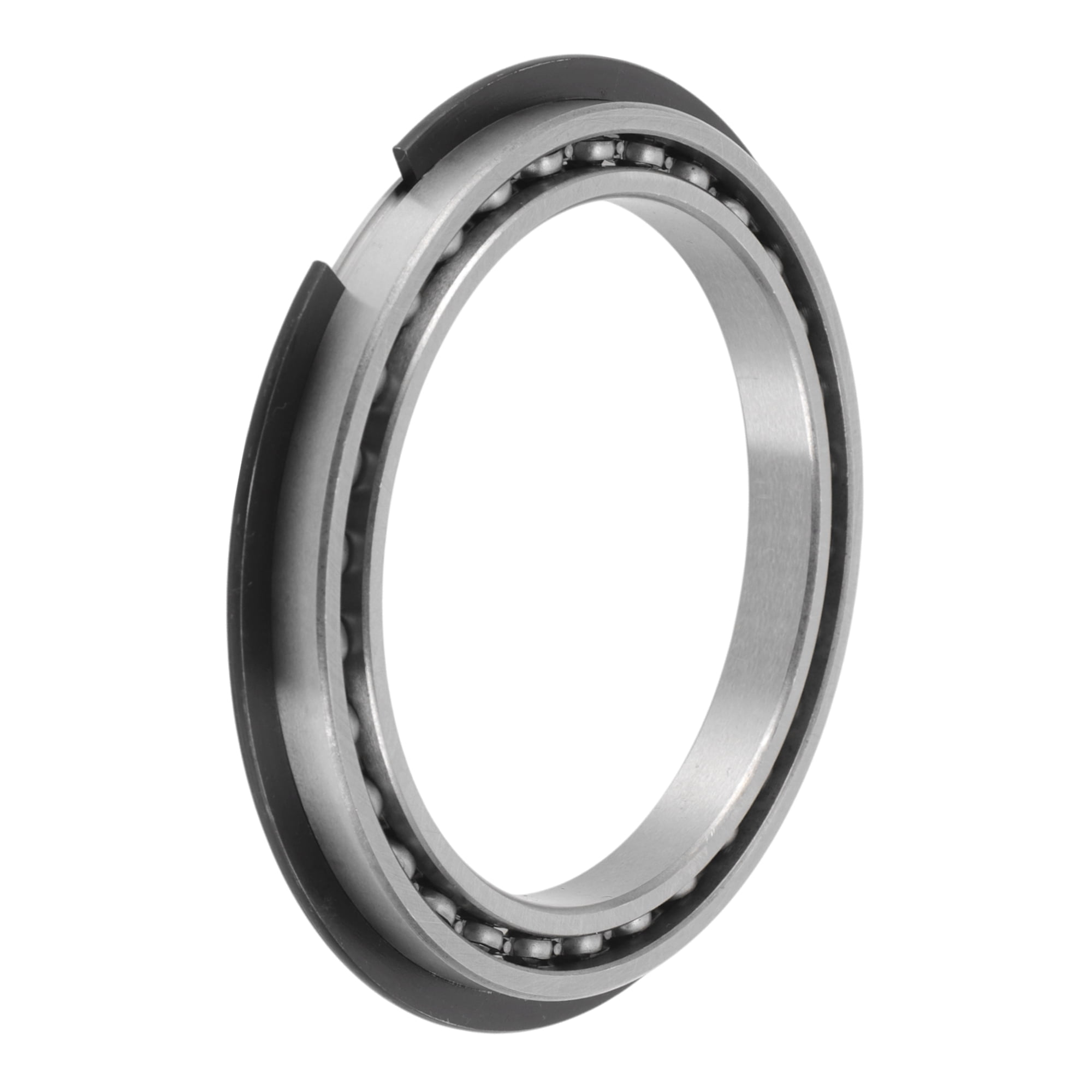 Unique Bargains 6815NR Deep Groove Ball Bearings 75x95x10mm P4 Open Type Lubricated Bearings 1 Pc Car Scooter Skateboard Wheel Universal Silver Tone