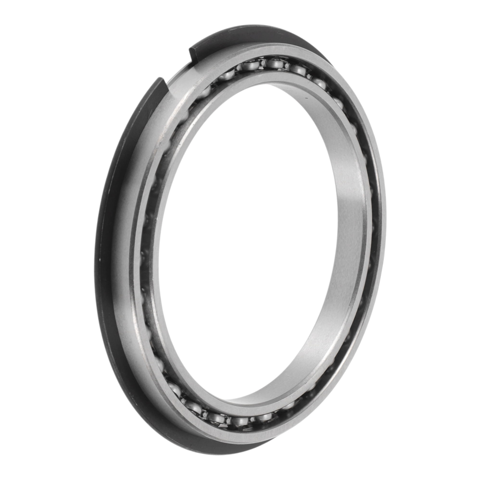 Unique Bargains 6816NR Deep Groove Ball Bearings 80x100x10mm P0 Open Type Lubricated Bearings 1 Pc Car Scooter Skateboard Wheel Universal Silver Tone