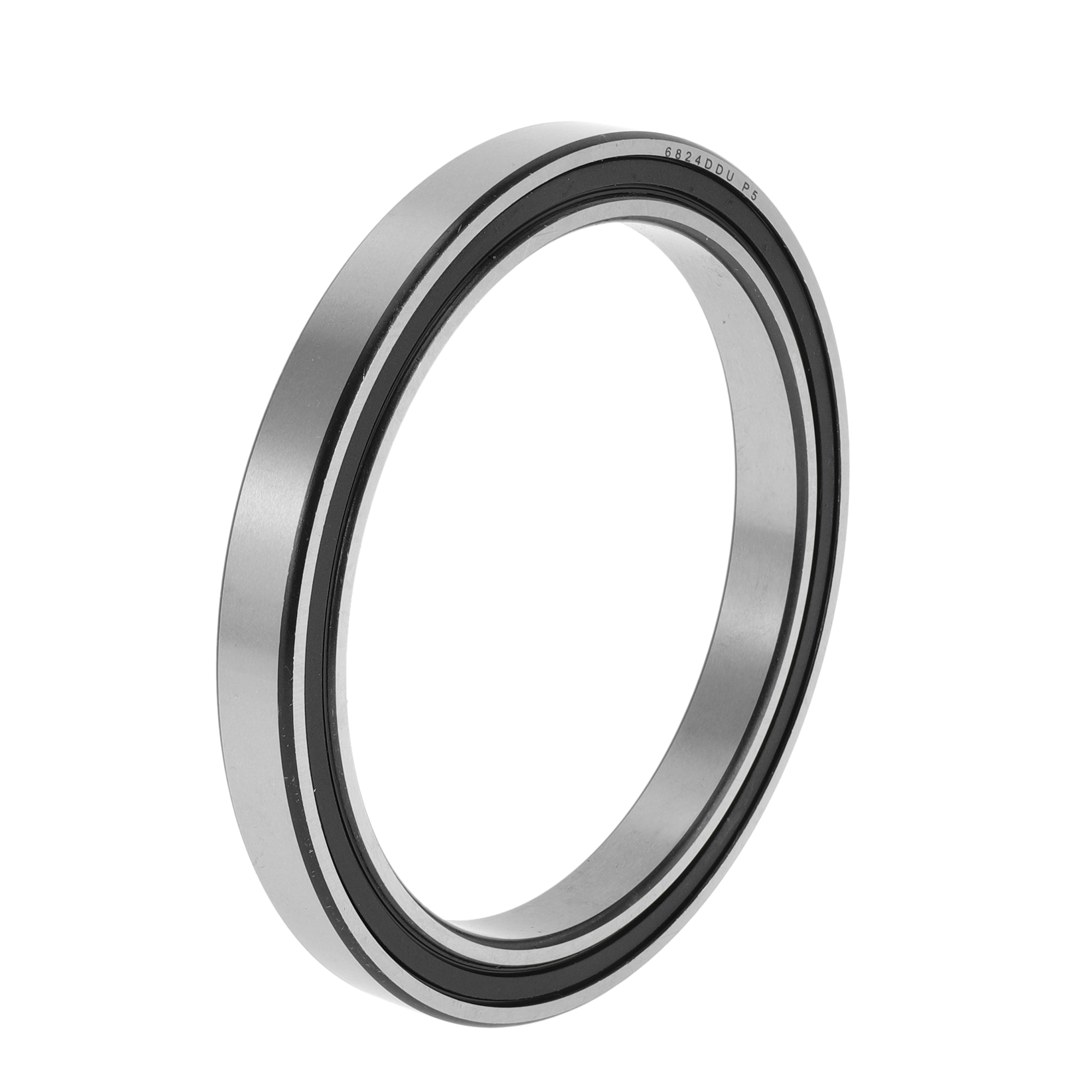 Unique Bargains 6824DD Deep Groove Ball Bearings P5 120x150x16mm Lubricated Bearings Double Rubber Seal Black Silver Tone Scooter Skateboard Wheel
