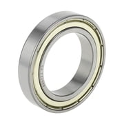 Unique Bargains 6907ZZ Deep Groove Ball Bearings P0 35x55x10mm Lubricated Bearings Double Metal Seal Silver Tone Scooter Skateboard Wheel