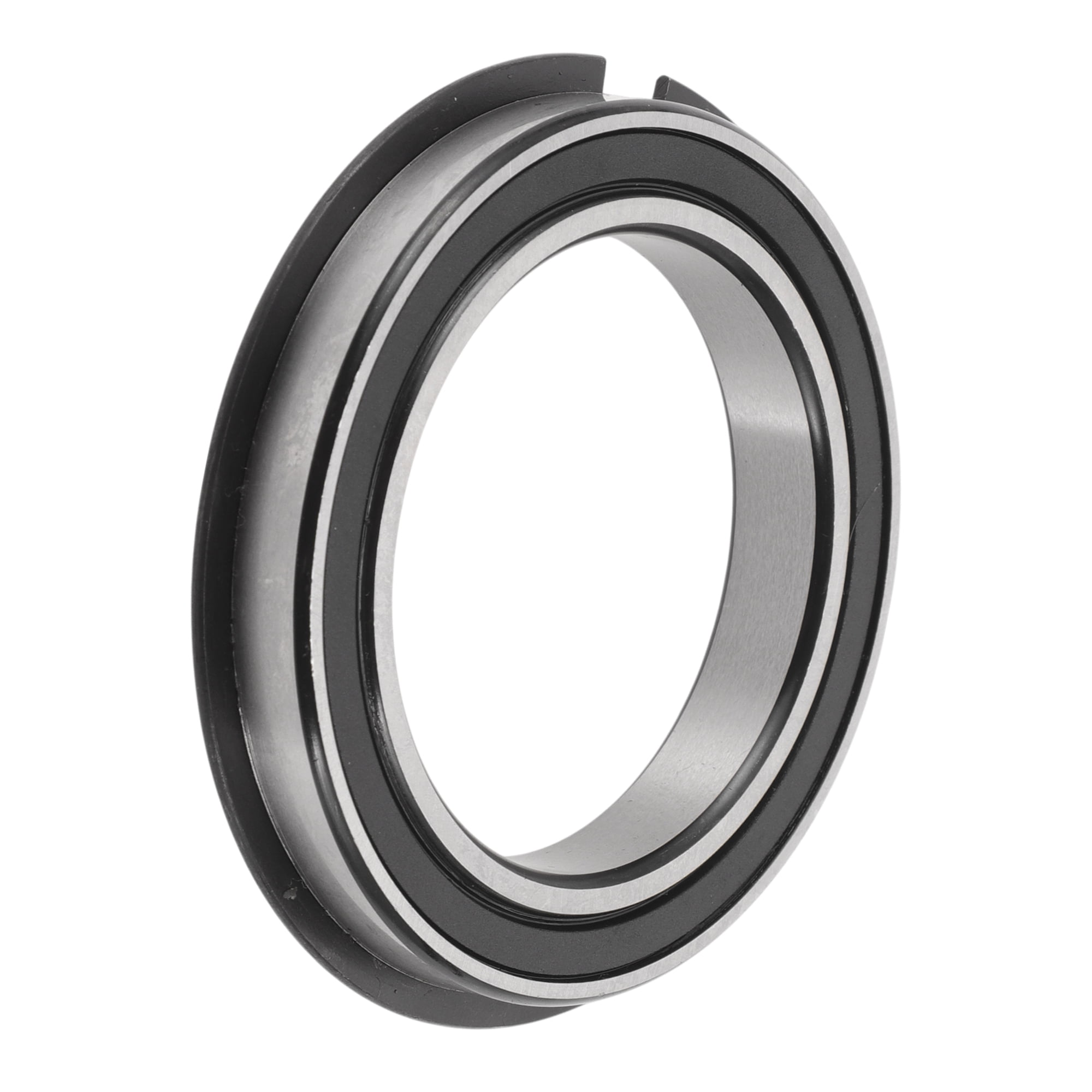 Unique Bargains 6912NR2RS Deep Groove Ball Bearings 60x85x13mm P0 Double Rubber Seal Lubricated Bearings 1 Pc Car Scooter Skateboard Wheel Universal Silver Tone Black