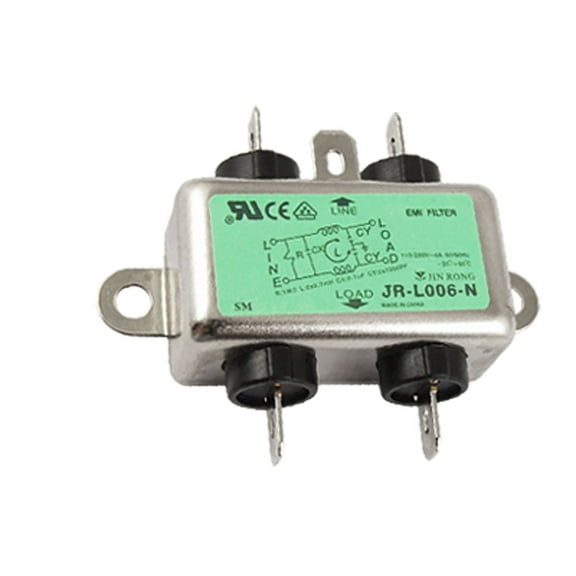 Unique Bargains 6A Rated Current 115/250V JR-L006-N EMI Filter New