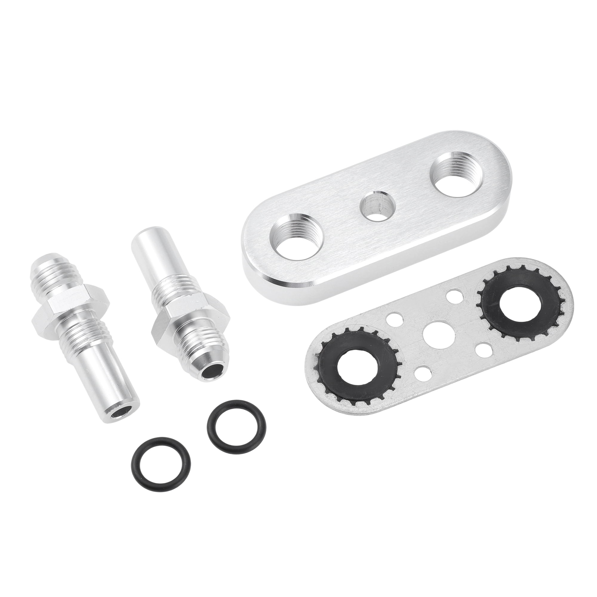 Unique Bargains 6AN Transmission Cooler Line Adapter Plate for 6L80E 6L90E 8L90E