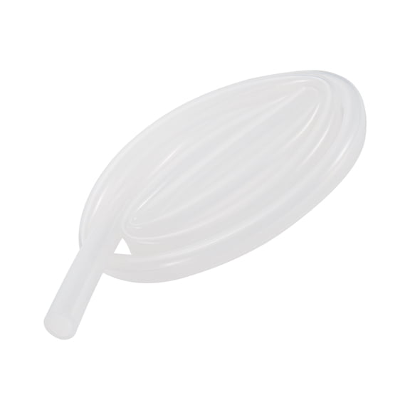 Unique Bargains 6FT 5/8" 16mm ID 2.5mm Thickness Silicone Vacuum Hose for Air and Water Clear