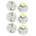 thumbnail image 1 of Unique Bargains 6PCS T4.7 Socket White 5050   Dashboard Meter Light Bulb DC 12V Internal, 1 of 1