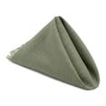 thumbnail image 1 of Unique Bargains 6Pcs Cotton Reusable Dinner Cloth Napkins Army Green 18x18inch, 1 of 6