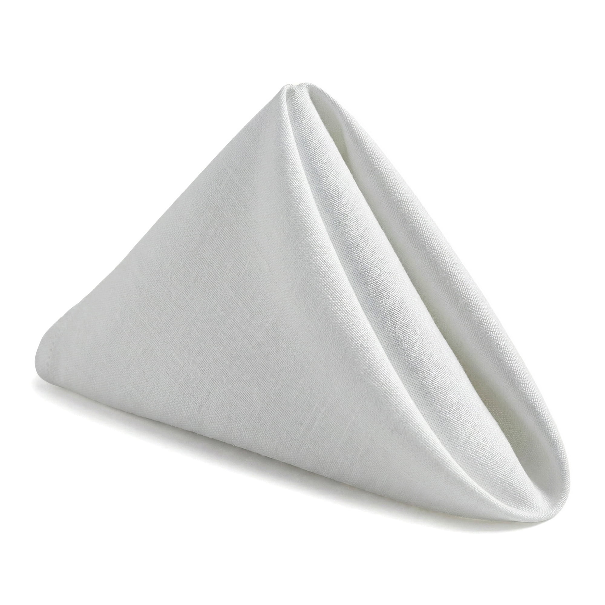 Unique Bargains 6Pcs Cotton Reusable Party Cloth Napkins Light Gray 18x18inch