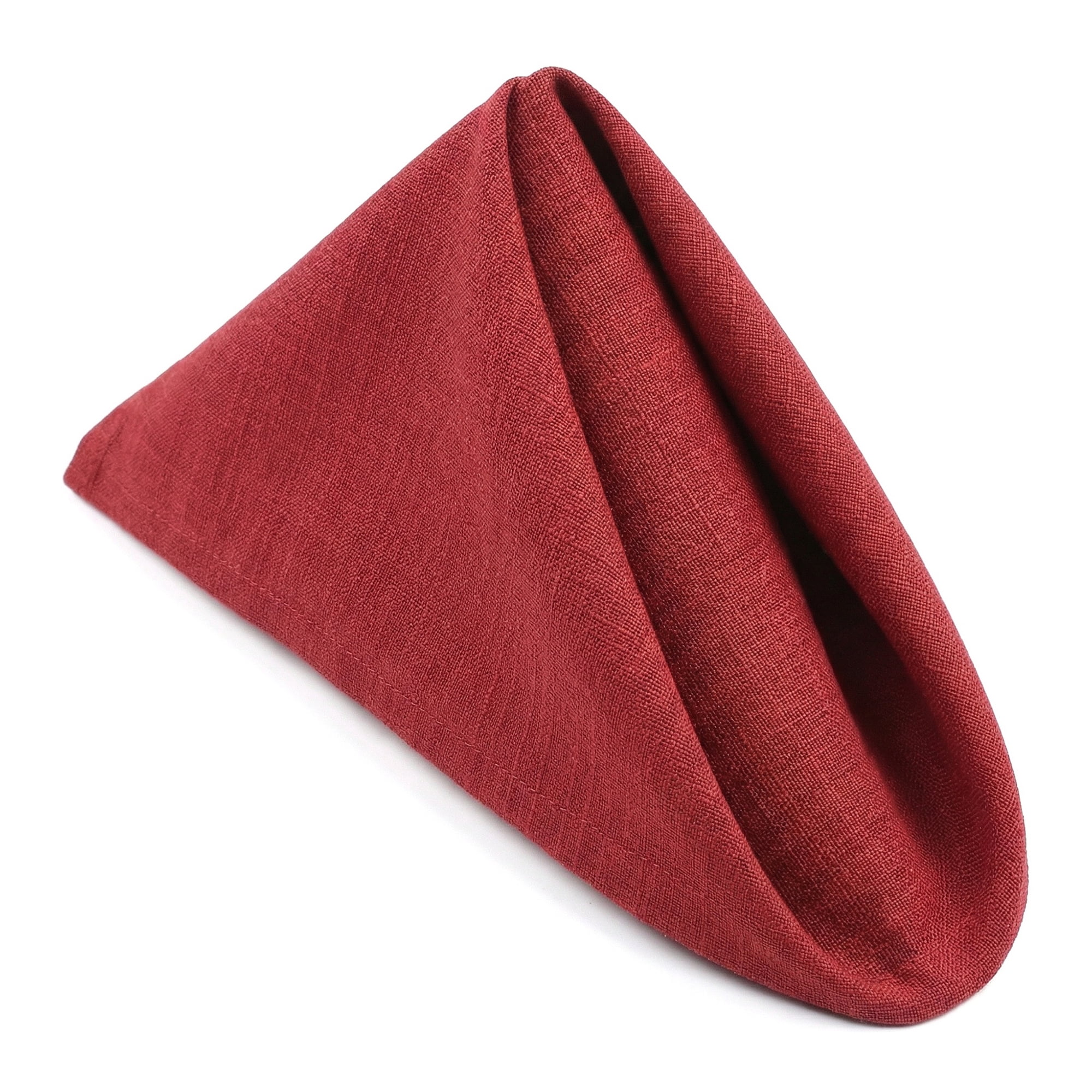 Unique Bargains 6Pcs Dinner Use Cotton Cloth Napkins Jujube Red 20x20inch