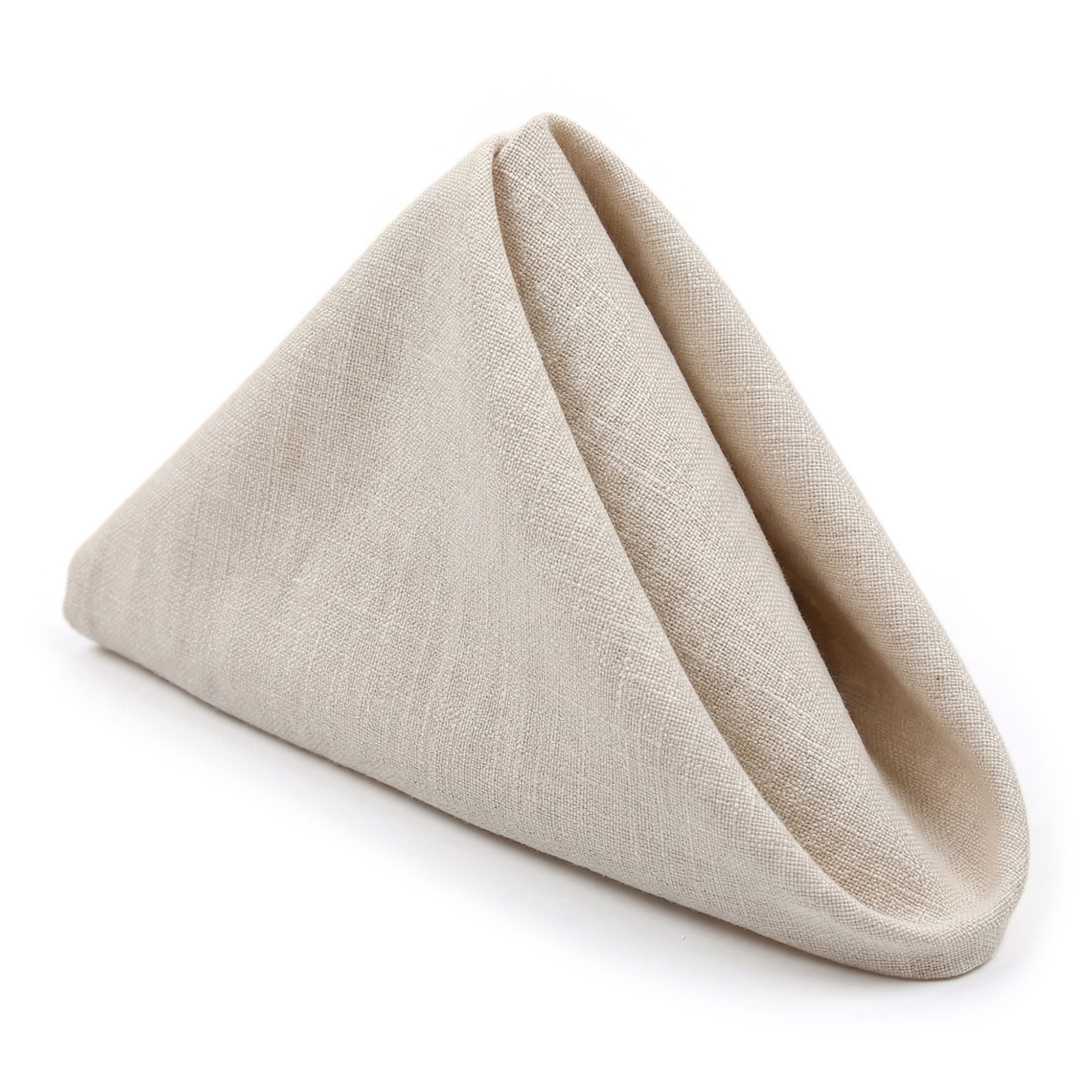 Unique Bargains 6Pcs Dinner Use Cotton Cloth Napkins Oatmeal 20x20inch