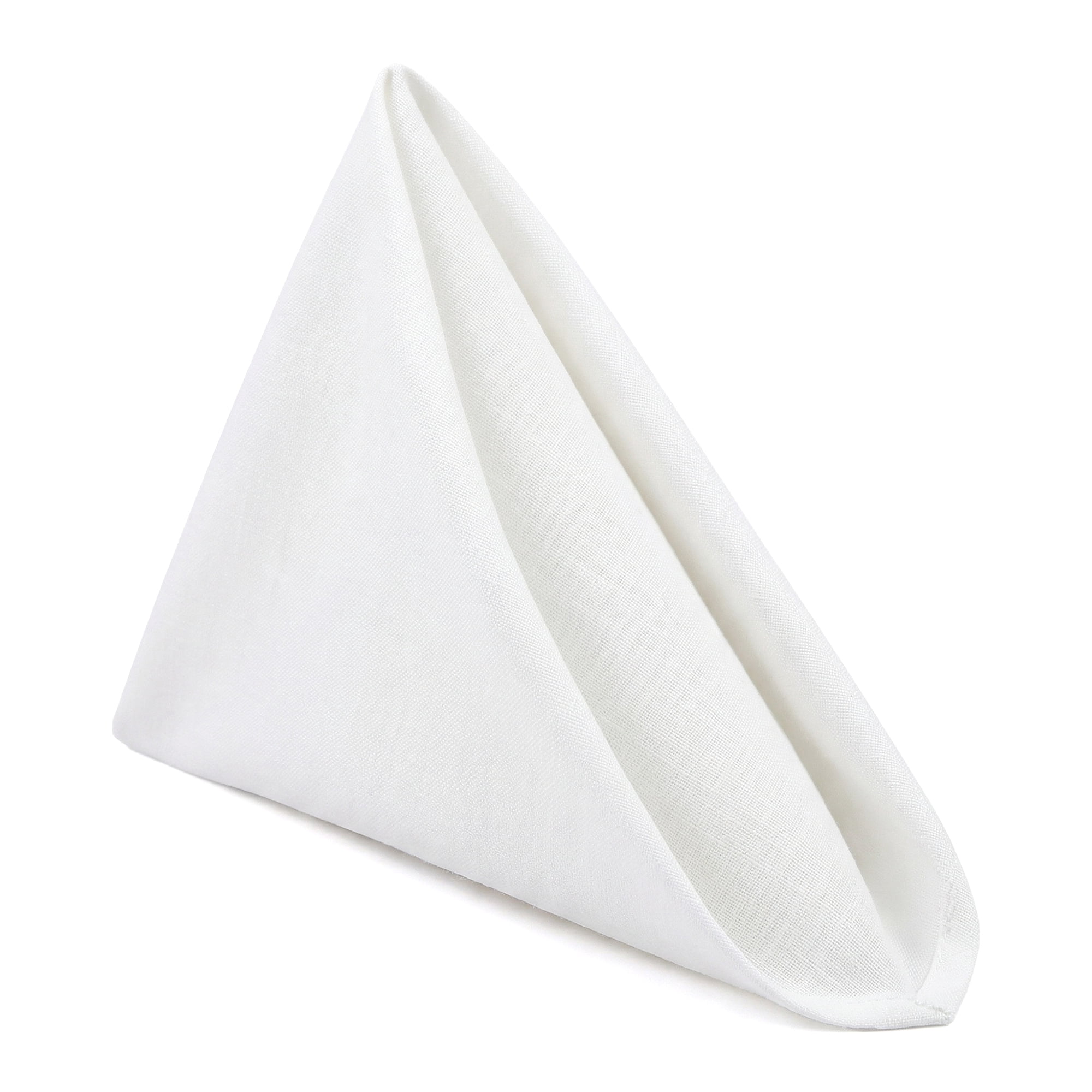 Unique Bargains 6Pcs Dinner Use Cotton Cloth Napkins White 20x20inch