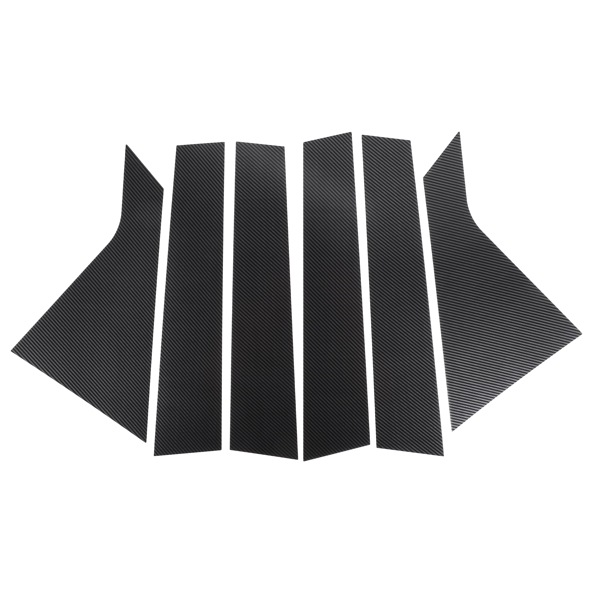 Unique Bargains 6Pcs Door Pillar Window Trim for Chevrolet Impala 2014-2020