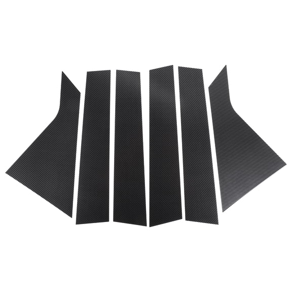 Unique Bargains 6Pcs Door Pillar Window Trim for Chevrolet Impala 2014-2020